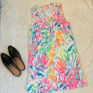 Lilly Pulitzer pattern cotton dress